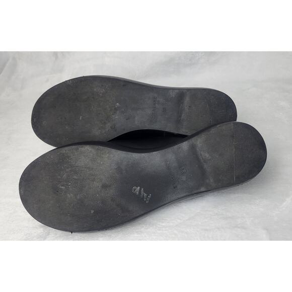 Everlane Black Leather The Puffa Platform Mule Clogs Round Toe in Black | 8.5 - Picture 13 of 14